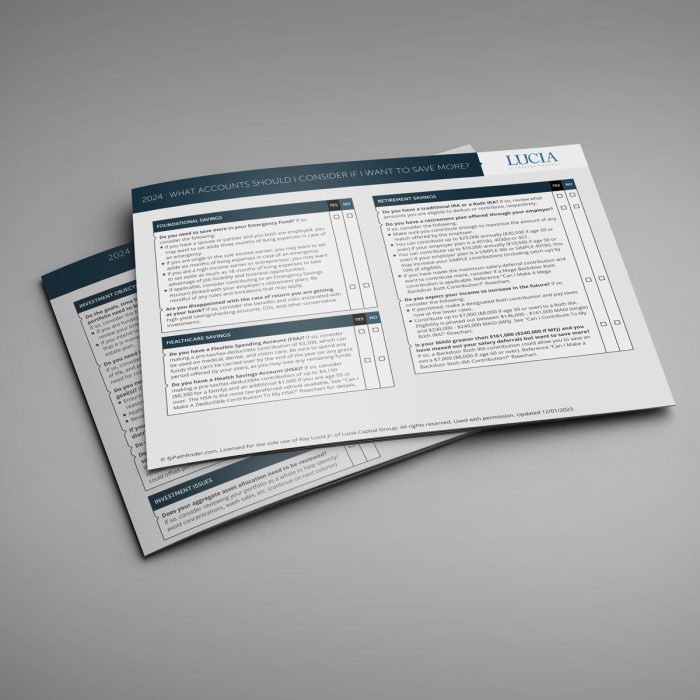 Retirement Income Planning - Decision Guides